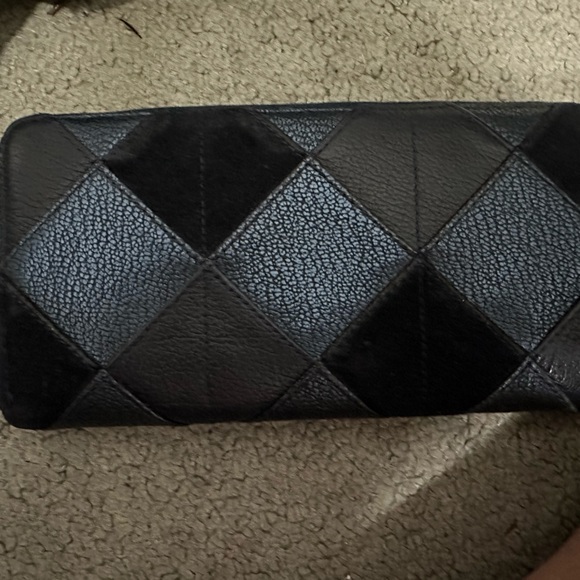 Coach blue patchwork wallet - Picture 2 of 3